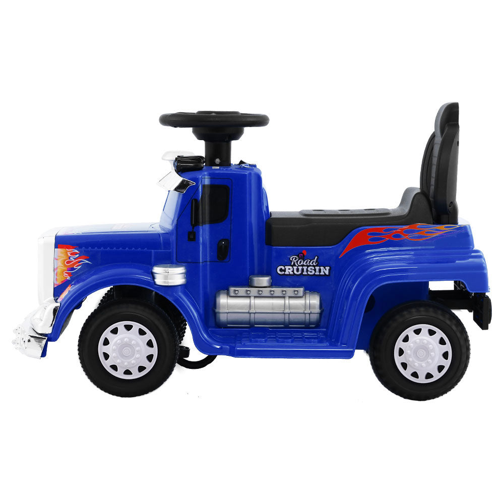 Ride On Cars Kids Electric Toys Car Battery Truck Children's Motorbike Toy  Blue