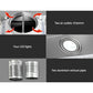 Range Hood Commercial Rangehood BBQ Hoods Kitchen Alfresco Canopy 1500mm