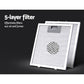 Range Hood 900mm Rangehood Kitchen Stainless Glass Canopy 90cm