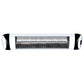 Electric Infrared Patio Heater Radiant Strip Indoor Outdoor Heaters Remote Control 1500W