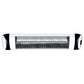 Electric Radiant Heater Patio Strip Heaters Infrared Indoor Outdoor Patio Remote Control 2000W