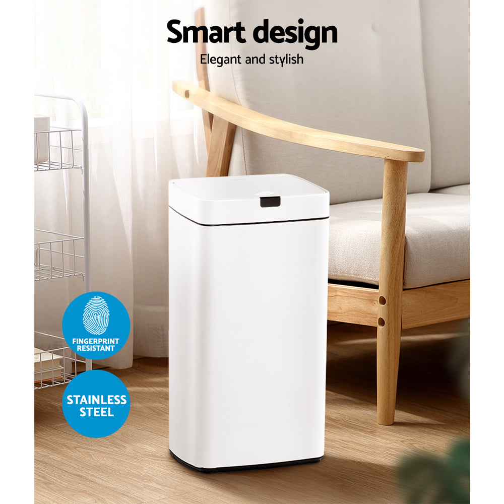 45L Sensor Bin White