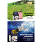 Electric Fence Energiser 8km Solar Powered Charger + 500m Polytape Rope