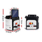 8km Solar Power Electric Fence Charger Energiser 0.3J White