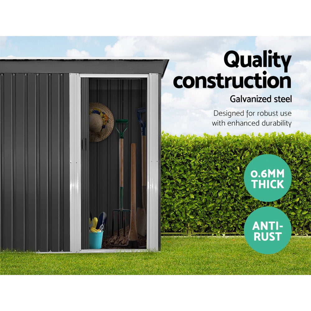 Garden Shed 1.64x0.86M Outdoor Storage Sheds Tool Workshop