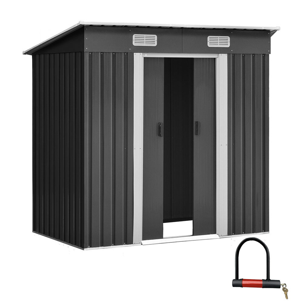 Garden Shed 1.94x1.21M Outdoor Storage Sheds Tool Workshop