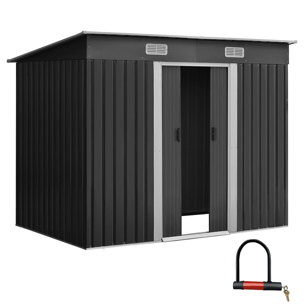 Garden Shed 2.38x1.31M Outdoor Storage Sheds Tool Workshop