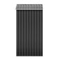 Garden Shed Outdoor Storage Sheds 1.96x1.32M Tool Workshop Metal Grey