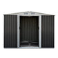 Garden Shed Outdoor Storage Sheds Tool Workshop 2.58X2.07M with Base