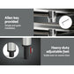 762 x 762mm Commercial Stainless Steel Kitchen Bench with 4pcs Castor Wheels