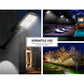 160 LED Solar Street Light 120W Flood Motion Sensor Remote Outdoor Wall Lamp x2