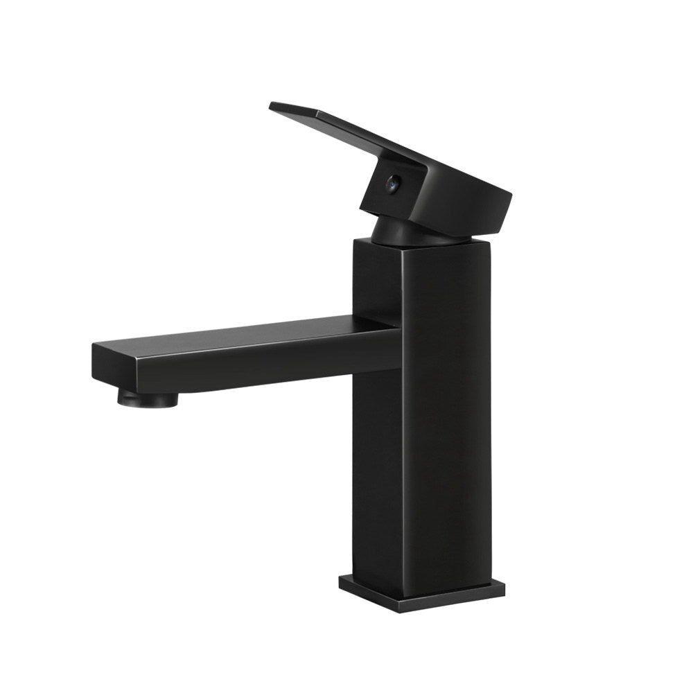 Basin Mixer Tap Faucet Bathroom Vanity Counter Top WELS Standard Brass Black