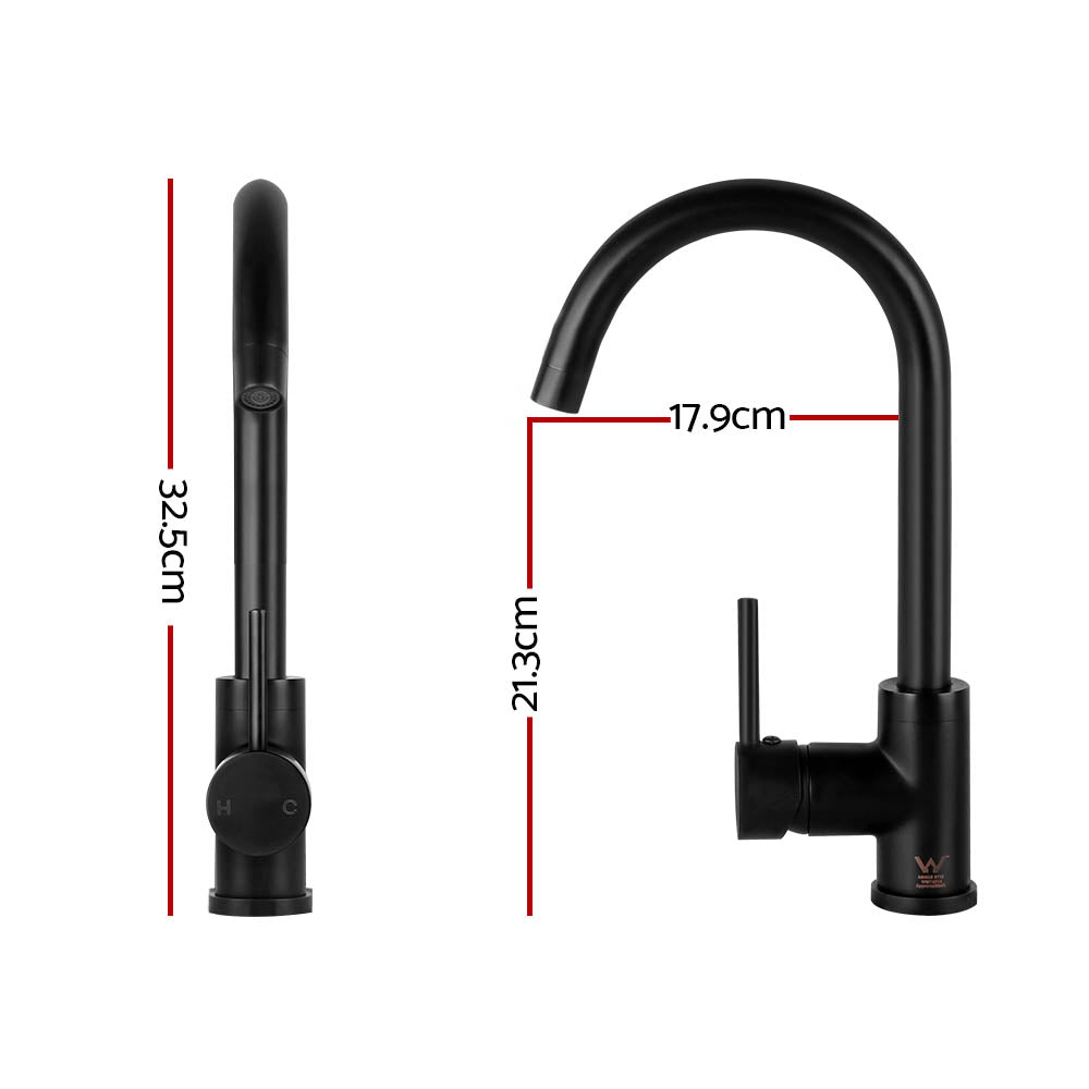 Mixer Faucet Tap - Black