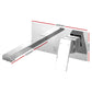 Bathroom Tap SET OF 2 Basin Mixer Wall Taps Faucet Sink Brass Silver WELS