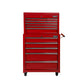 14 Drawers Toolbox Chest Cabinet Mechanic Trolley Garage Tool Storage Box