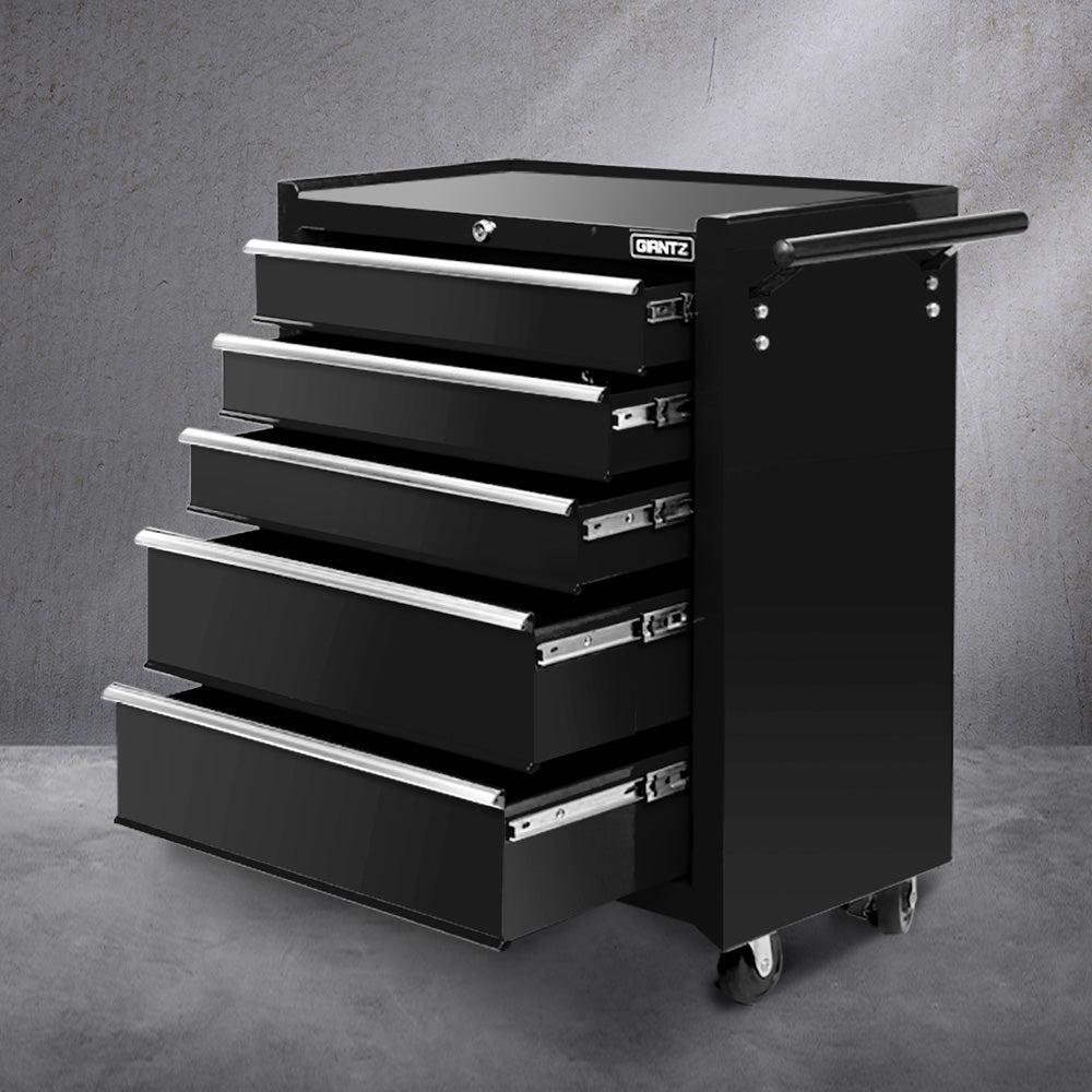 Black Tool Trolley