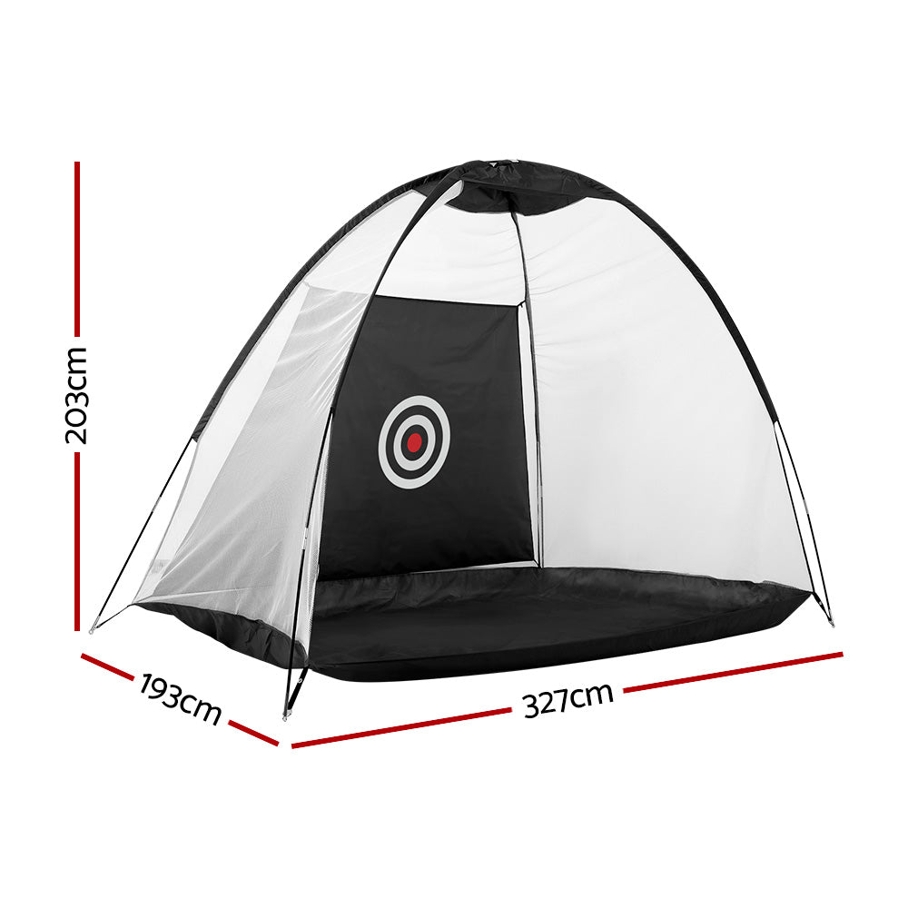 3M Golf Practice Net Tent Portable Training Aid Driving Target Mat Soccer