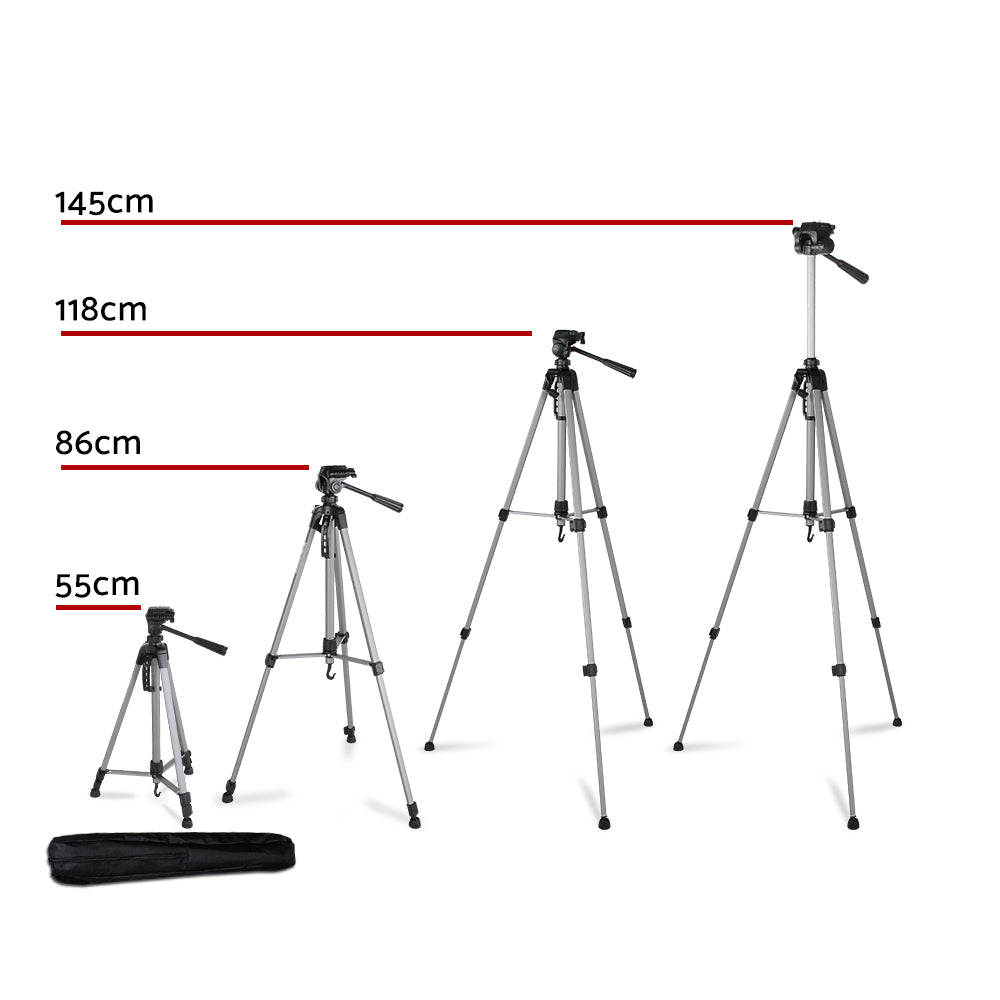 1.45M Professional Camera & Phone Tripod