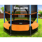 4.5FT Trampoline Round Trampolines Kids Enclosure Outdoor Indoor Gift