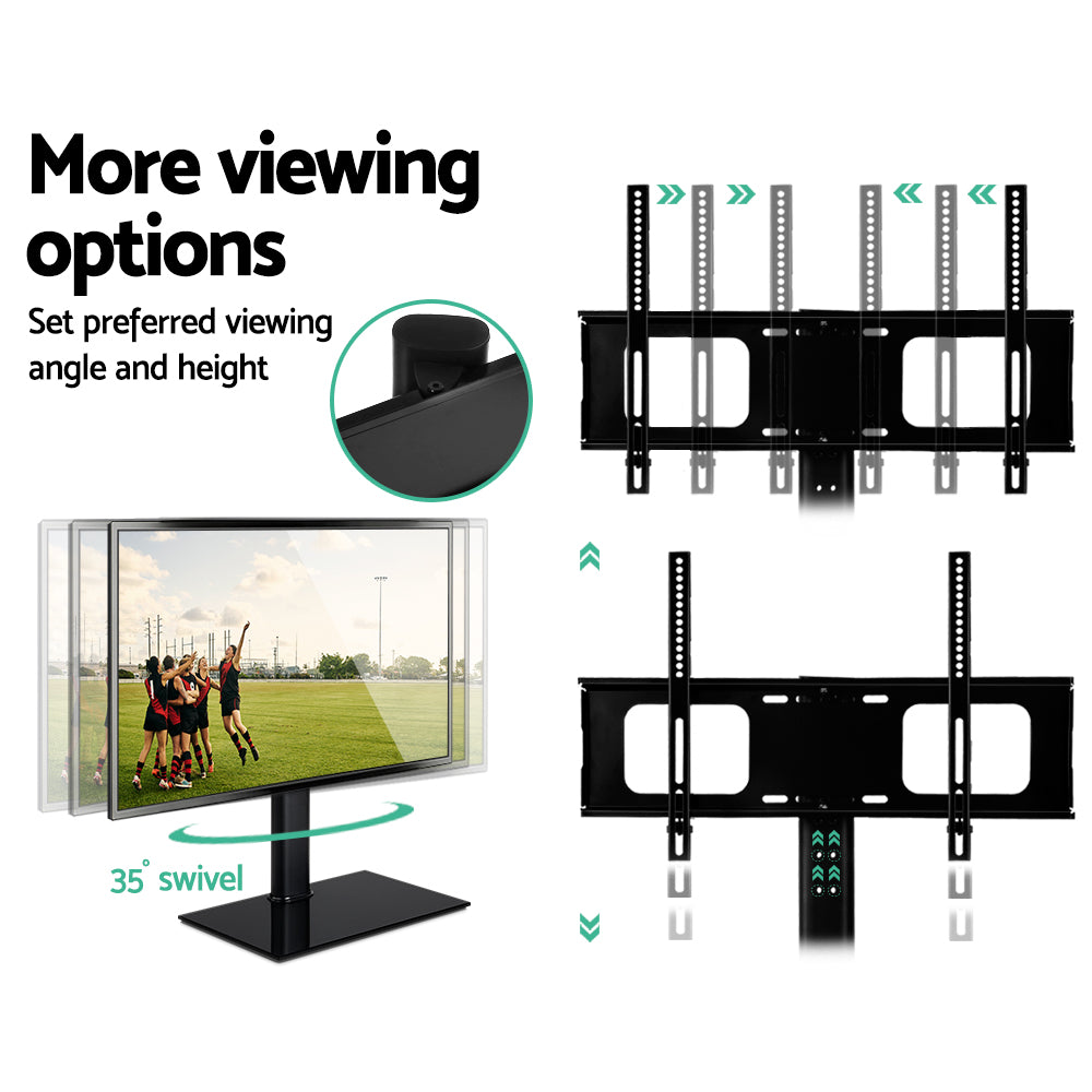 Table Top TV Swivel Mounted Stand