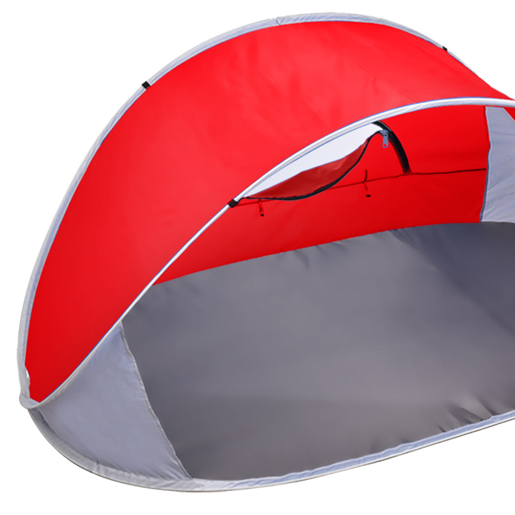 Pop Up Tent Camping Beach Tents 4 Person Portable Hiking Shade Shelter