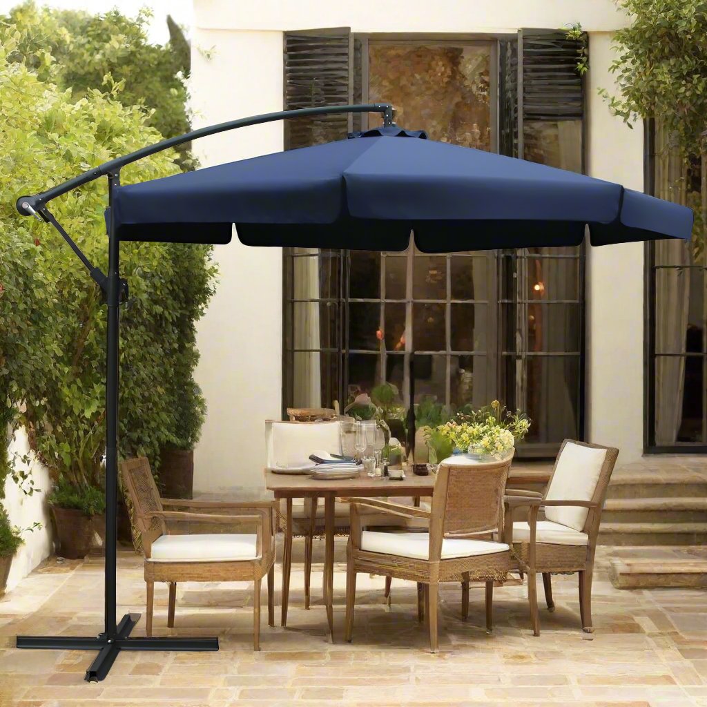 Blue Outdoor Umbrella