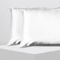 Luxury Satin Pillowcase Twin Pack Size With Gift Box Luxury - White