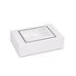 Luxury Satin Pillowcase Twin Pack Size With Gift Box Luxury - White