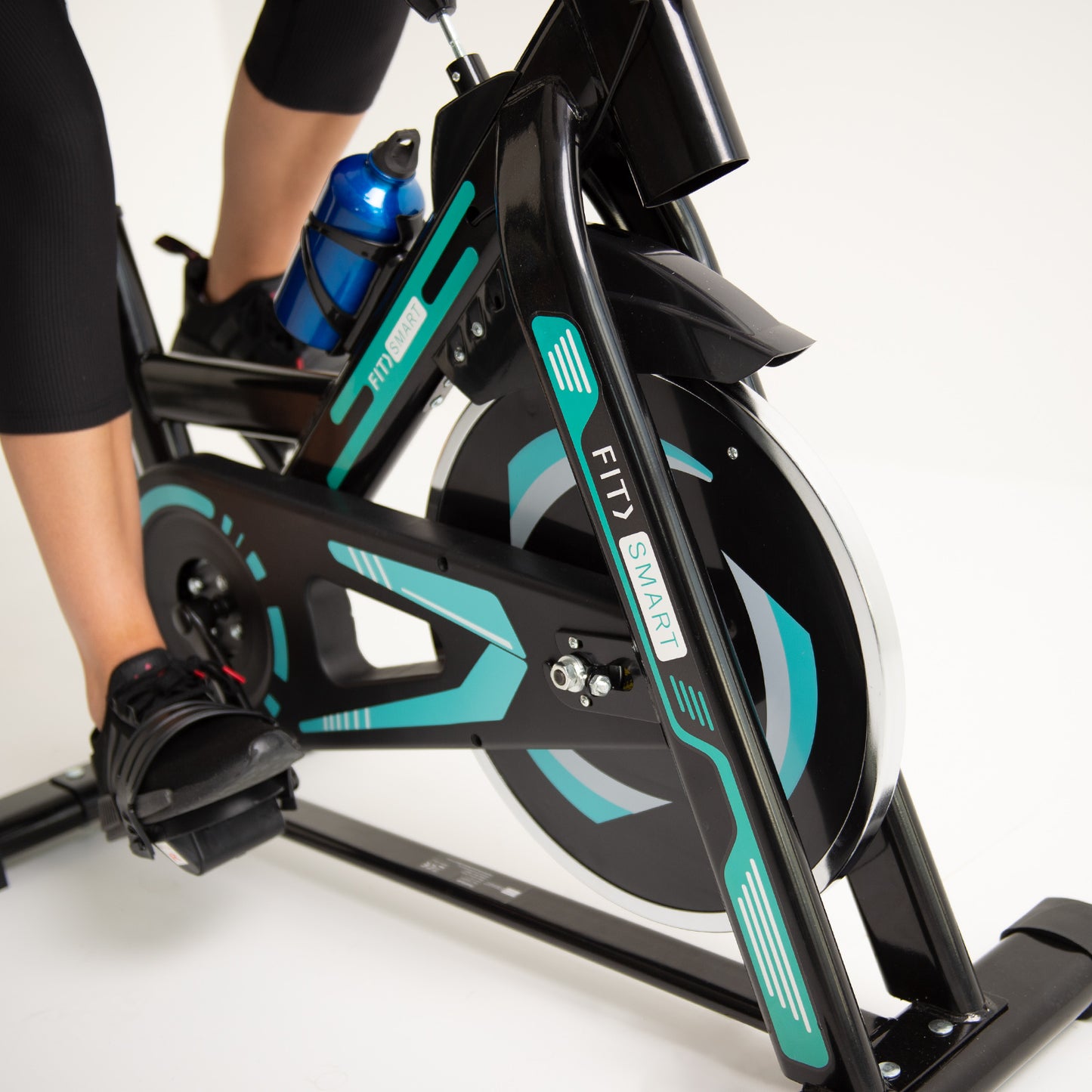Smart Cycle Exercise Bike Spin Bike Stationary Home Gym Fitness Black