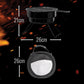 Outdoor 2-IN-1 BBQ Grill Cooler Combo Set Outdoor Camping Picnic