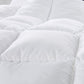500GSM Soft Goose Feather Down Quilt Duvet Doona 95% Feather 5% Down All-Seasons - Queen - White