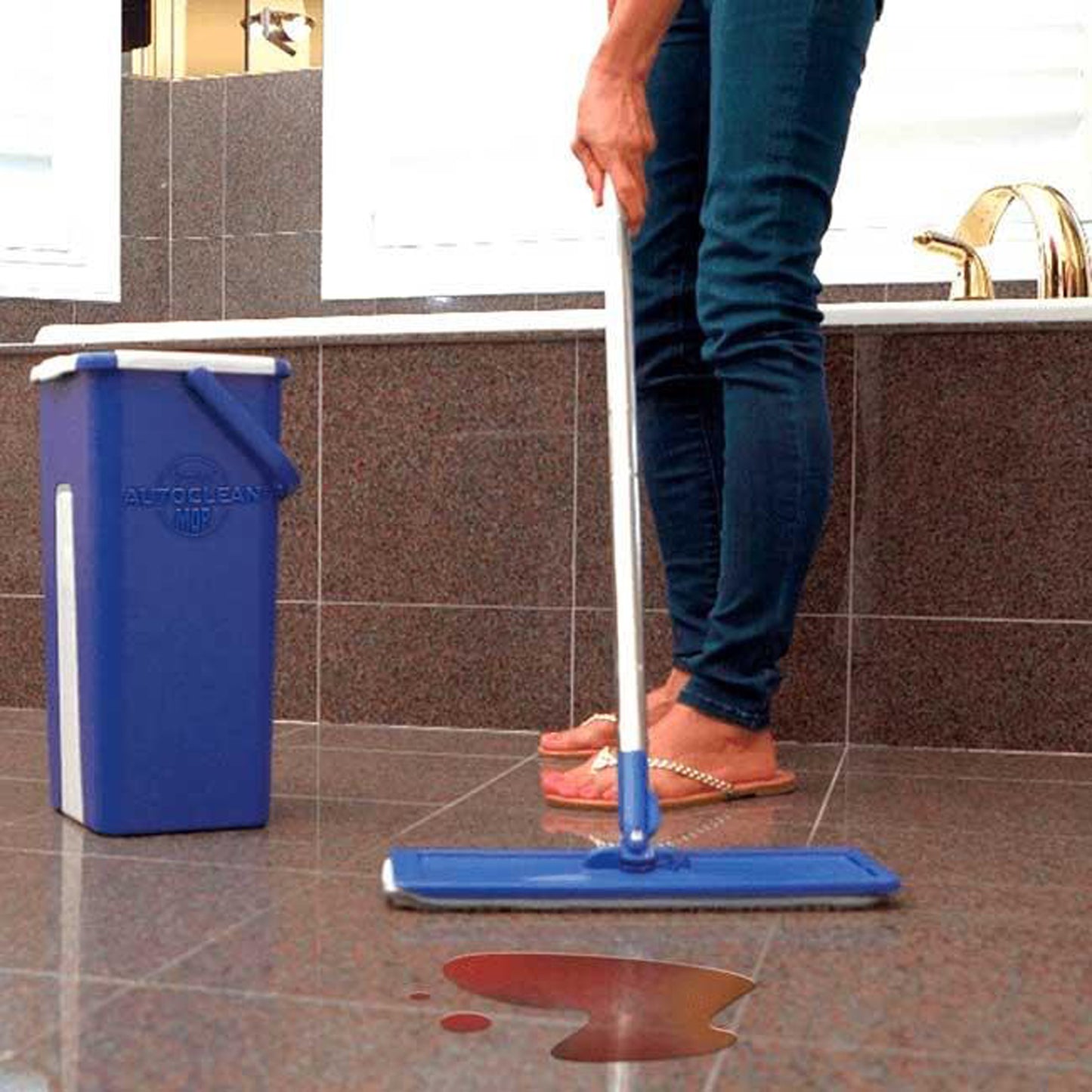 Cleaning Mop Set and 2 x Bonus Microfibre Pads