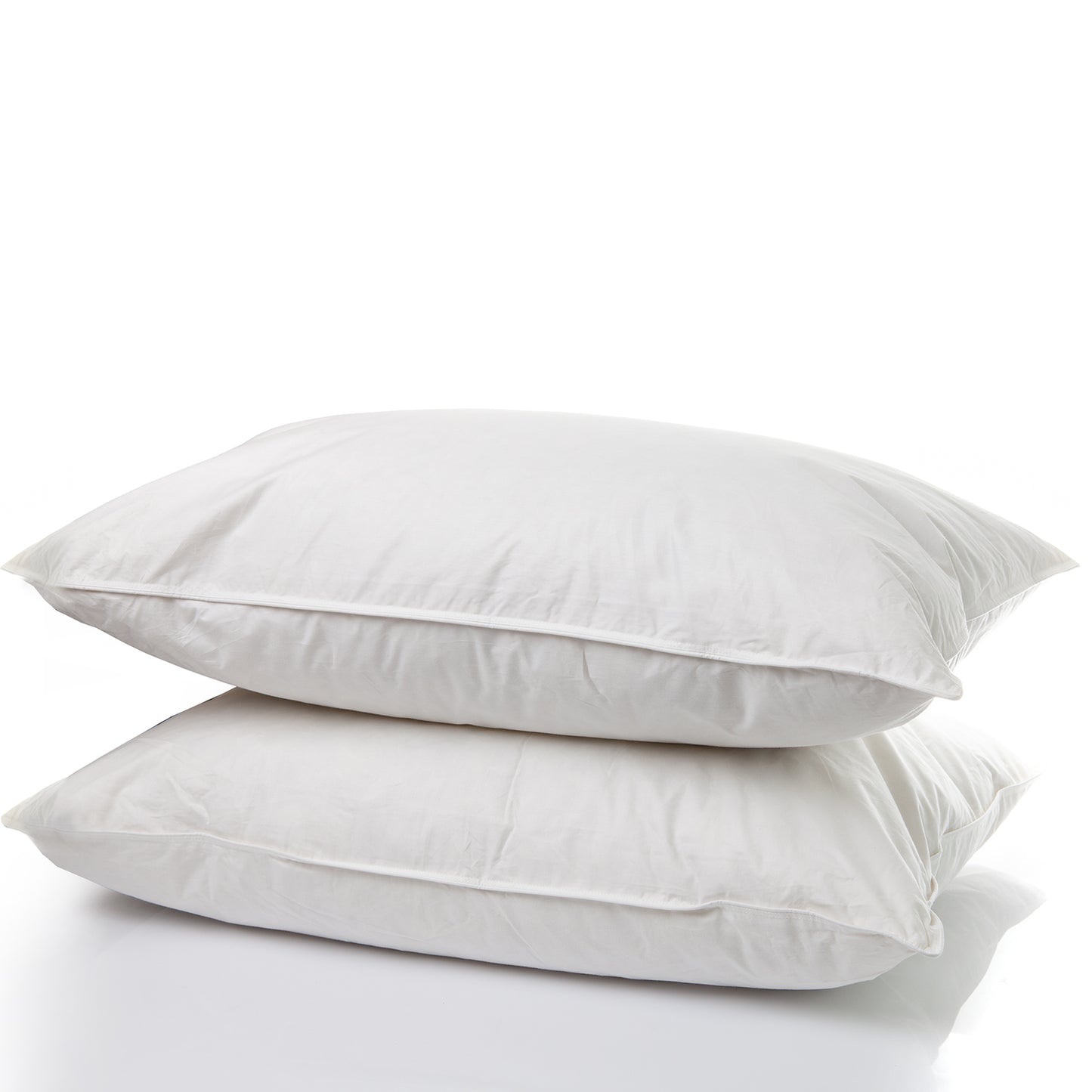 1800GSM Duck Feather Down Topper And 1000GSM 2 Duck Pillows Set - King - White