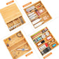 Bamboo K-Cup Coffee Pod Holder Storage Organizer  for Kitchen, Jewelry and Cosmetic