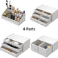 Makeup Cosmetic Organizer Storage with 12 Drawers Display Boxes (White)