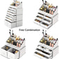 Makeup Cosmetic Organizer Storage with 12 Drawers Display Boxes (White)