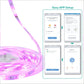 2m IP65 Smart RGB & Warm White LED Strip Lights