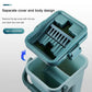 Wet Dry Flat Mop and Bucket Floor Cleaner Set with 2 Pads