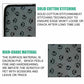 Electric Pet Heat Mat Pad Dog Cat Heating Blanket Bed Waterproof Footprint Decoration