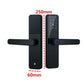 Home WIFI Smart Door Lock Biometric Fingerprint Smart Card Password Key USB