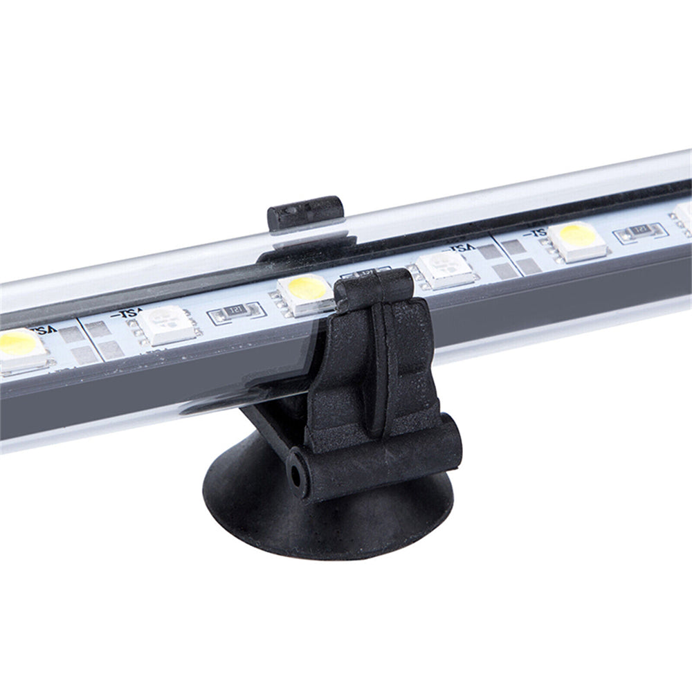 33 LED Aquarium Fish Tank LED Light Bar Lamp 58cm Pool Submersible Waterproof White Light