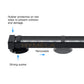 32cm LED Aquarium Lights Submersible Air Bubble RGB Light for Fish Tank Underwater