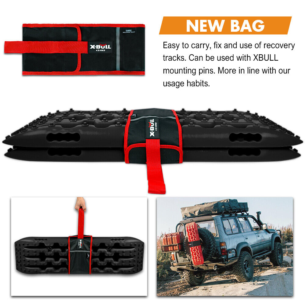 Recovery tracks kit Boards 4WD strap mounting 4x4 Sand Snow Car qrange GEN3.0 6pcs OLIVE