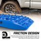 Recovery tracks kit Boards 4WD strap mounting 4x4 Sand Snow Car qrange GEN3.0 6pcs blue