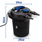 Aquarium External Canister Filter Aqua Fish Tank Pond Water UV Light 10000 L/H