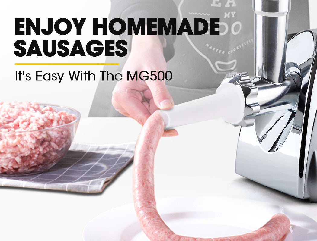 2800W Electric Meat Grinder Mincer Sausage Filler Kibbe Maker