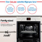 80L Oven Fan Forced Wall Built in Electric Stainless Steel