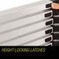 3.8m Telescopic Aluminium Ladder Alloy Extension Extendable Steps Multi Portable