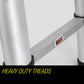 3.8m Telescopic Aluminium Ladder Alloy Extension Extendable Steps Multi Portable