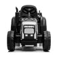 KIDS Electric Battery Operated Ride On Tractor Toy, Remote Control, Black